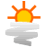 Ensoleill� avec passages nuageux
